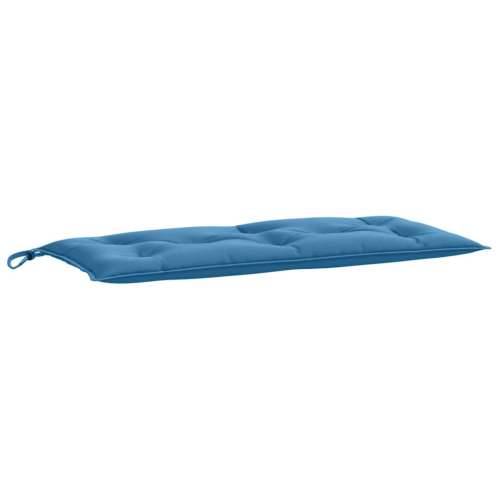 Jastuci za vrtnu klupu 2 kom plavi 100x50x7 cm tkanina - prošarana plava 100 x 50 x 7 cm 1 Cijena