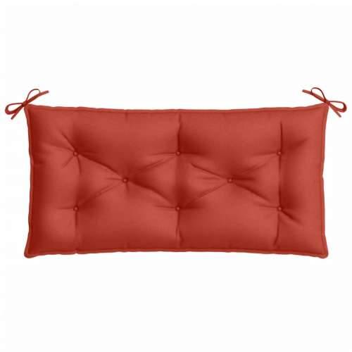 Jastuci za vrtnu klupu 2 kom Crvena vina 100x50x7 cm tkanina - prošarana crvena 100 x 50 x 7 cm 1 Cijena