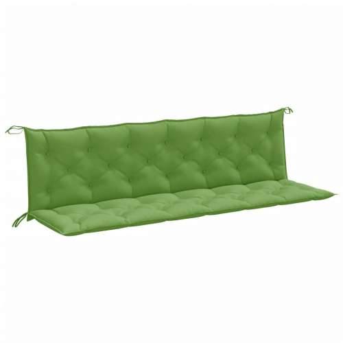 Jastuci za vrtnu klupu 2 kom zeleni 200x50x7 cm tkanina - prošarana zelena 200 x 50 x 7 cm 1 Cijena