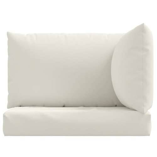 Jastuci za palete 3 kom prošarano krem od tkanine - Krema 1 kutna sofa Cijena