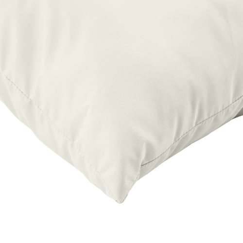 Jastuci za palete 3 kom prošarano krem od tkanine - Krema 1 kutna sofa Cijena