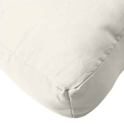 Jastuci za palete 3 kom prošarano krem od tkanine - Krema 1 kutna sofa Cijena