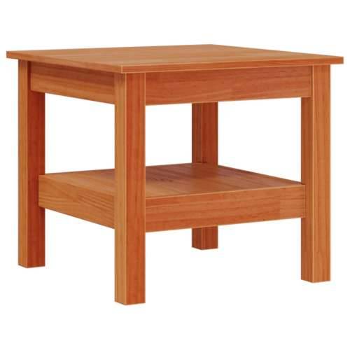 Stolić za kavu voštano smeđi 45x45x40 cm od masivne borovine Voštano smeđa 45 x 45 x 40 cm 1 Cijena
