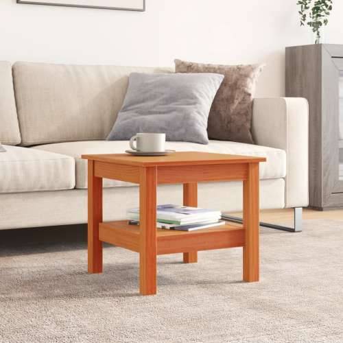 Stolić za kavu voštano smeđi 45x45x40 cm od masivne borovine Voštano smeđa 45 x 45 x 40 cm 1 Cijena