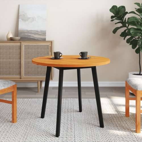 Ploča za stol okrugla voštano smeđa Ø 80 x 2,5 cm od borovine - Voštano smeđa Ø 80 x 2.5 cm 1 Cijena