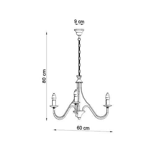Luster MINERWA 3 crni Cijena