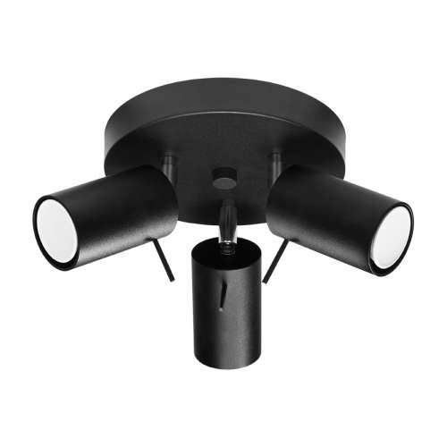 Stropna lampa RING 3P crna Cijena