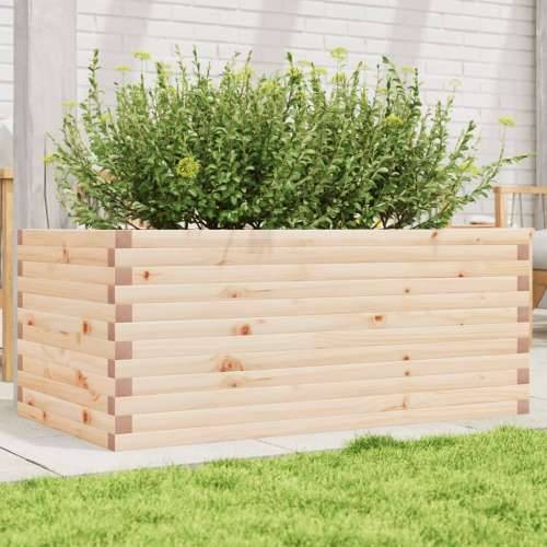 Vrtna sadilica 110x60x45,5 cm od masivne borovine - Prirodna boja bora 110 x 60 x 45.5 cm 1 Cijena