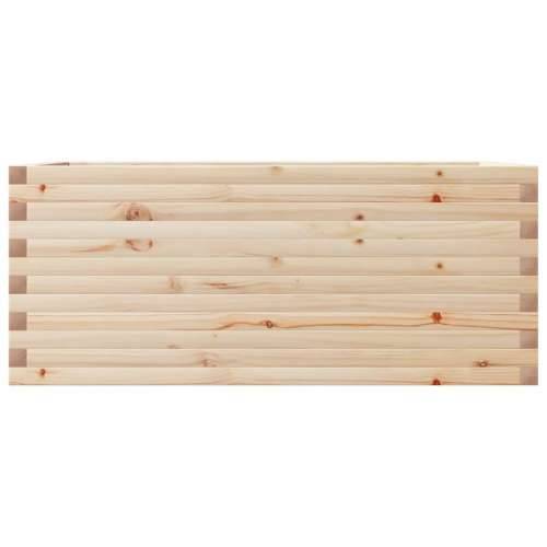Vrtna sadilica 110x60x45,5 cm od masivne borovine - Prirodna boja bora 110 x 60 x 45.5 cm 1 Cijena