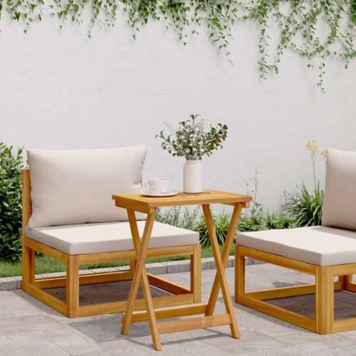 Sklopivi vrtni stol 50x36x60 cm od masivnog bagremovog drva Cijena