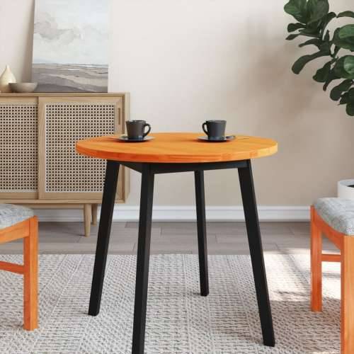 Ploča za stol okrugla voštano smeđa Ø 70 x 2,5 cm od borovine - Voštano smeđa Ø 70 x 2.5 cm 1 Cijena