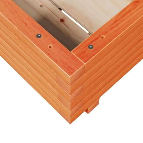 Vrtna sadilica voštano smeđa 40x40x26,5 cm masivna borovina - Voštano smeđa 40 x 40 x 26.5 cm 1 Cijena