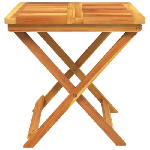 Sklopivi vrtni stol 50 x 50 x 50 cm od masivnog bagremovog drva 50 x 50 x 50 cm 1 Cijena
