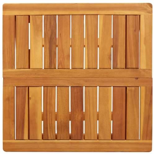 Sklopivi vrtni stol 50 x 50 x 50 cm od masivnog bagremovog drva 50 x 50 x 50 cm 1 Cijena