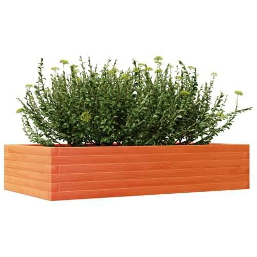 Vrtna sadilica voštano smeđe boje 110x60x23 cm od borovine - Voštano smeđa 110 x 60 x 23 cm 1 Cijena