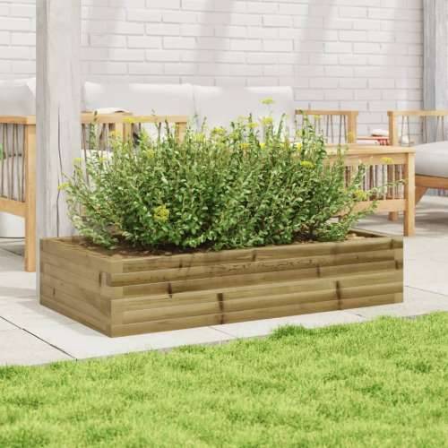 Vrtna sadilica 110x60x23 cm od impregnirane borovine Prirodno impregnirano 110 x 60 x 23 cm 1 Cijena