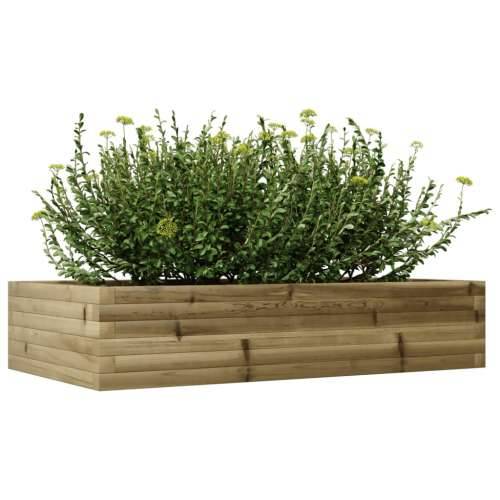Vrtna sadilica 110x60x23 cm od impregnirane borovine Prirodno impregnirano 110 x 60 x 23 cm 1 Cijena