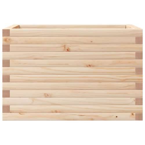 Vrtna sadilica 70x40x45,5 cm od masivne borovine - Prirodna boja bora 70 x 40 x 45.5 cm 1 Cijena