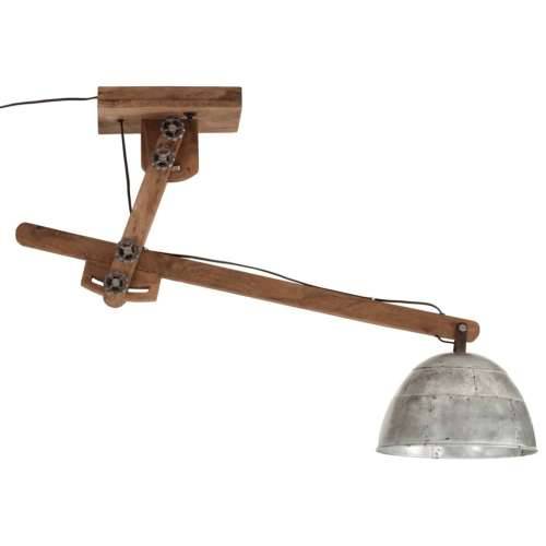 Stropna svjetiljka 25 W vintage srebrna 105x30x65-108 cm E27 - Srebrno 1 Cijena