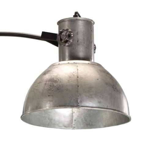 Podna svjetiljka 25 W vintage srebrna 150 cm E27 - Srebrno 1 Cijena