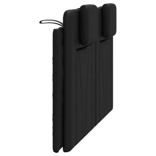 Jastuk za uzglavlje crni 140 cm od umjetne kože - Crna 140 cm 1 Cijena