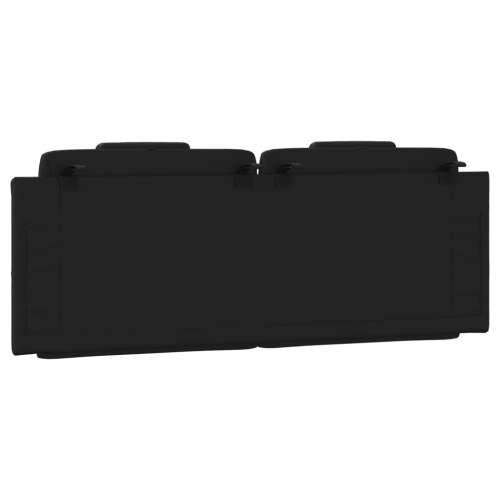 Jastuk za uzglavlje crni 140 cm od umjetne kože - Crna 140 cm 1 Cijena