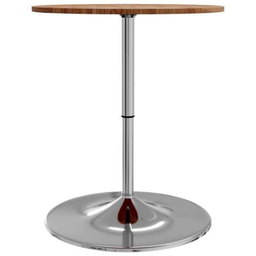 Barski stol svjetlosmeđi Ø 60 x 89,5 cm od masivne hrastovine - Svjetlosmeđa 60 x 89.5 cm 1 masivna hrastovina Cijena