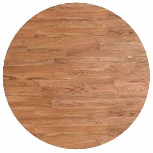 Barski stol svjetlosmeđi Ø 60 x 89,5 cm od masivne hrastovine - Svjetlosmeđa 60 x 89.5 cm 1 masivna hrastovina Cijena