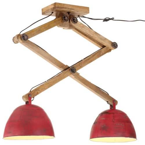 Stropna svjetiljka 25 W pohabano crvena 29 x 18 x 85 cm E27 - Crvena 1 Cijena