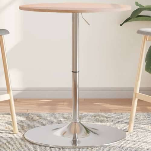 Barski stol Ø 60 x 89,5 cm od masivne hrastovine - Prirodna 60 x 89.5 cm 1 masivna hrastovina Cijena