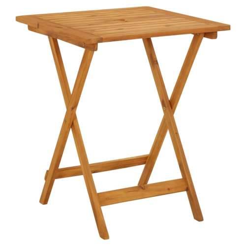 3-dijelni bistro set od tkanine i masivnog drva smeđesivi - Sivo-smeđa 60 x 60 x 75 cm 1 Cijena