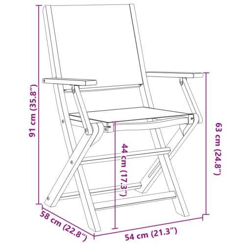 3-dijelni bistro set od tkanine i masivnog drva smeđesivi - Sivo-smeđa 60 x 60 x 75 cm 1 Cijena