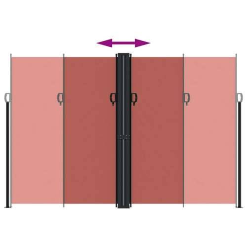 Bočna tenda na uvlačenje terakota 220 x 1000 cm - Terakota 220 x 1000 cm 1 Cijena