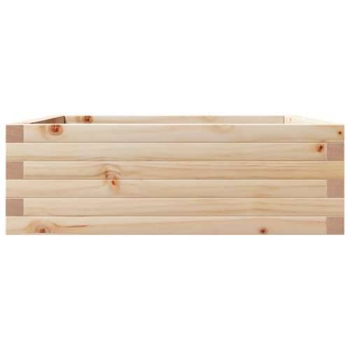 Vrtna sadilica 70x70x23 cm od masivne borovine - Prirodna boja bora 70 x 70 x 23 cm 1 Cijena
