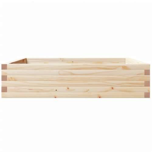 Vrtna sadilica 100x100x23 cm od masivne borovine - Prirodna boja bora 100 x 100 x 23 cm 1 Cijena