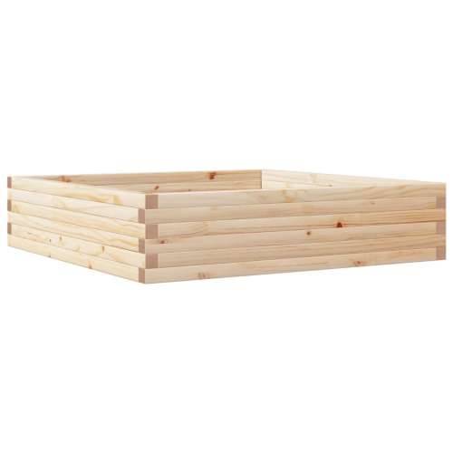 Vrtna sadilica 100x100x23 cm od masivne borovine - Prirodna boja bora 100 x 100 x 23 cm 1 Cijena