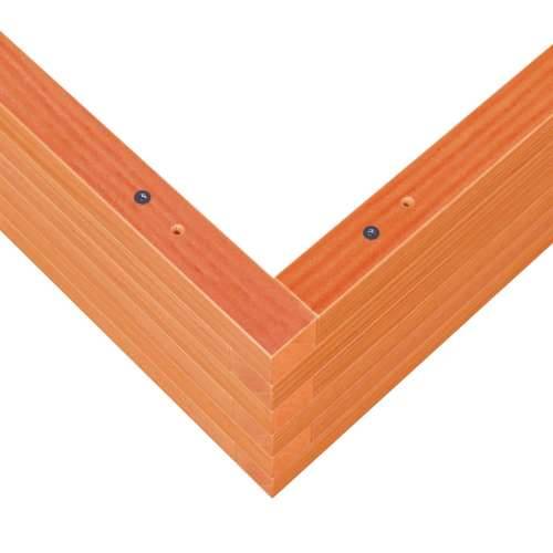 Vrtna sadilica voštano smeđa 110x110x23 cm masivna borovina - Voštano smeđa 110 x 110 x 23 cm 1 Cijena