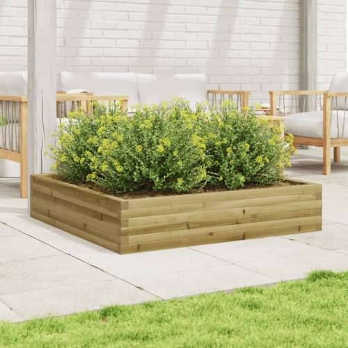 Vrtna sadilica 110x110x23 cm od impregnirane borovine - Prirodno impregnirano 110 x 110 x 23 cm 1 Cijena