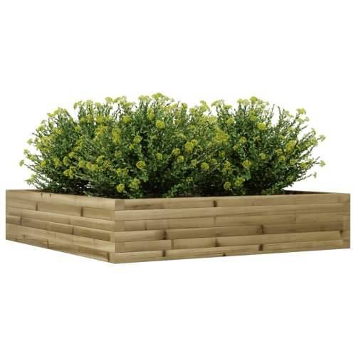 Vrtna sadilica 110x110x23 cm od impregnirane borovine - Prirodno impregnirano 110 x 110 x 23 cm 1 Cijena