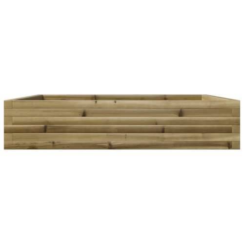 Vrtna sadilica 110x110x23 cm od impregnirane borovine - Prirodno impregnirano 110 x 110 x 23 cm 1 Cijena