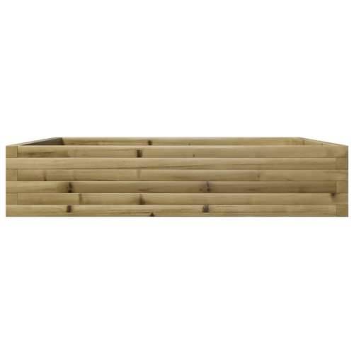 Vrtna sadilica 110x110x23 cm od impregnirane borovine - Prirodno impregnirano 110 x 110 x 23 cm 1 Cijena