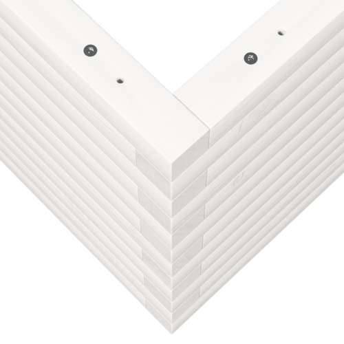 Vrtna sadilica bijela 90x40x45,5 cm od masivne borovine - Bijela 90 x 40 x 45.5 cm 1 Cijena