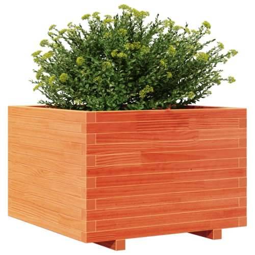 Vrtna sadilica voštano smeđe boje 70x70x49,5 cm od borovine Cijena