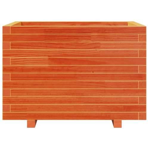 Vrtna sadilica voštano smeđe boje 70x70x49,5 cm od borovine Cijena