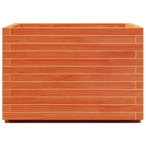 Vrtna sadilica voštano smeđe boje 70x70x49,5 cm od borovine Cijena