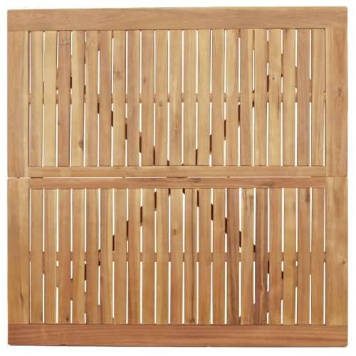 Vrtna garnitura - 5-dijelni vrtni blagovaonski set od masivnog bagremovog drva - 110 x 110 x 75 cm 4 Cijena