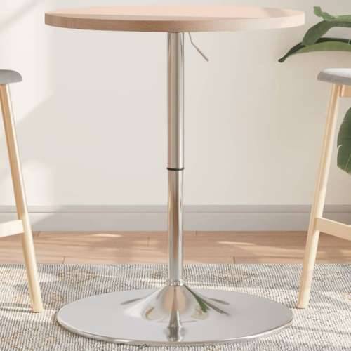 Barski stol Ø 60 x 90,5 cm od masivne hrastovine - Prirodna 60 x 90.5 cm 1 masivna hrastovina Cijena
