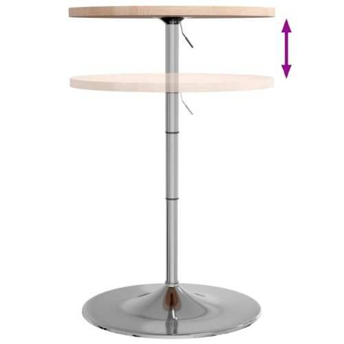 Barski stol Ø 60 x 90,5 cm od masivne hrastovine - Prirodna 60 x 90.5 cm 1 masivna hrastovina Cijena