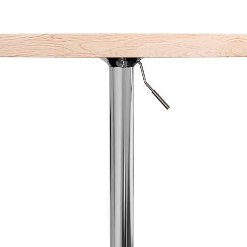Barski stol Ø 60 x 90,5 cm od masivne hrastovine - Prirodna 60 x 90.5 cm 1 masivna hrastovina Cijena