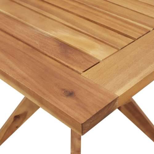 Vrtna garnitura - 4-dijelni vrtni blagovaonski set od masivnog bagremovog drva 110 x 110 x 75 cm 4 Cijena